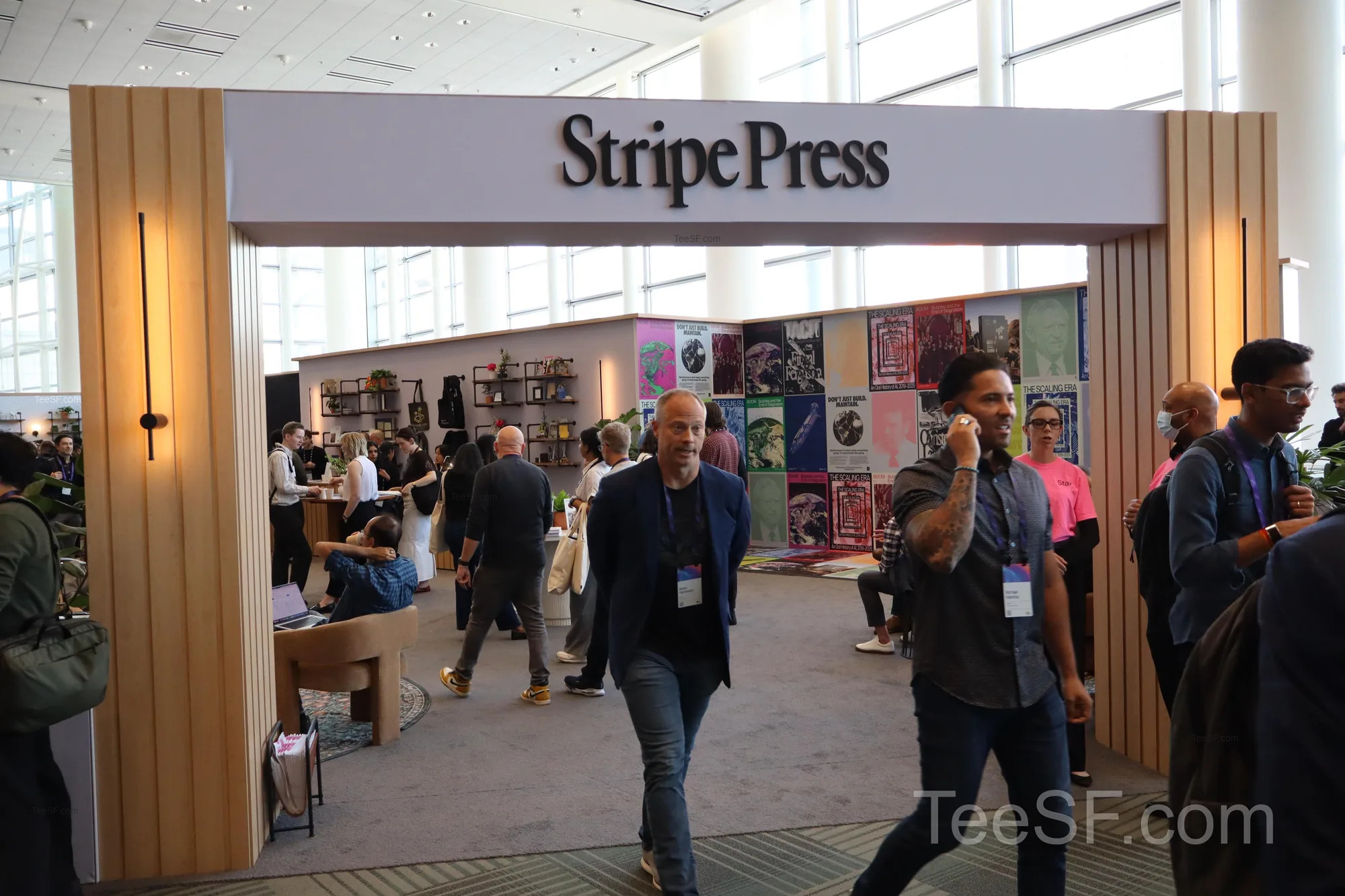 stripe Sessions Expo Lobby at Stripe Sessions 2026 in San Francisco.
